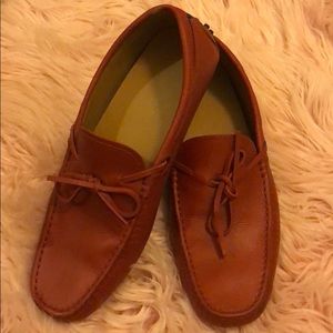 Tod’s Laccetto Gommini Red leather loafer mensize6
